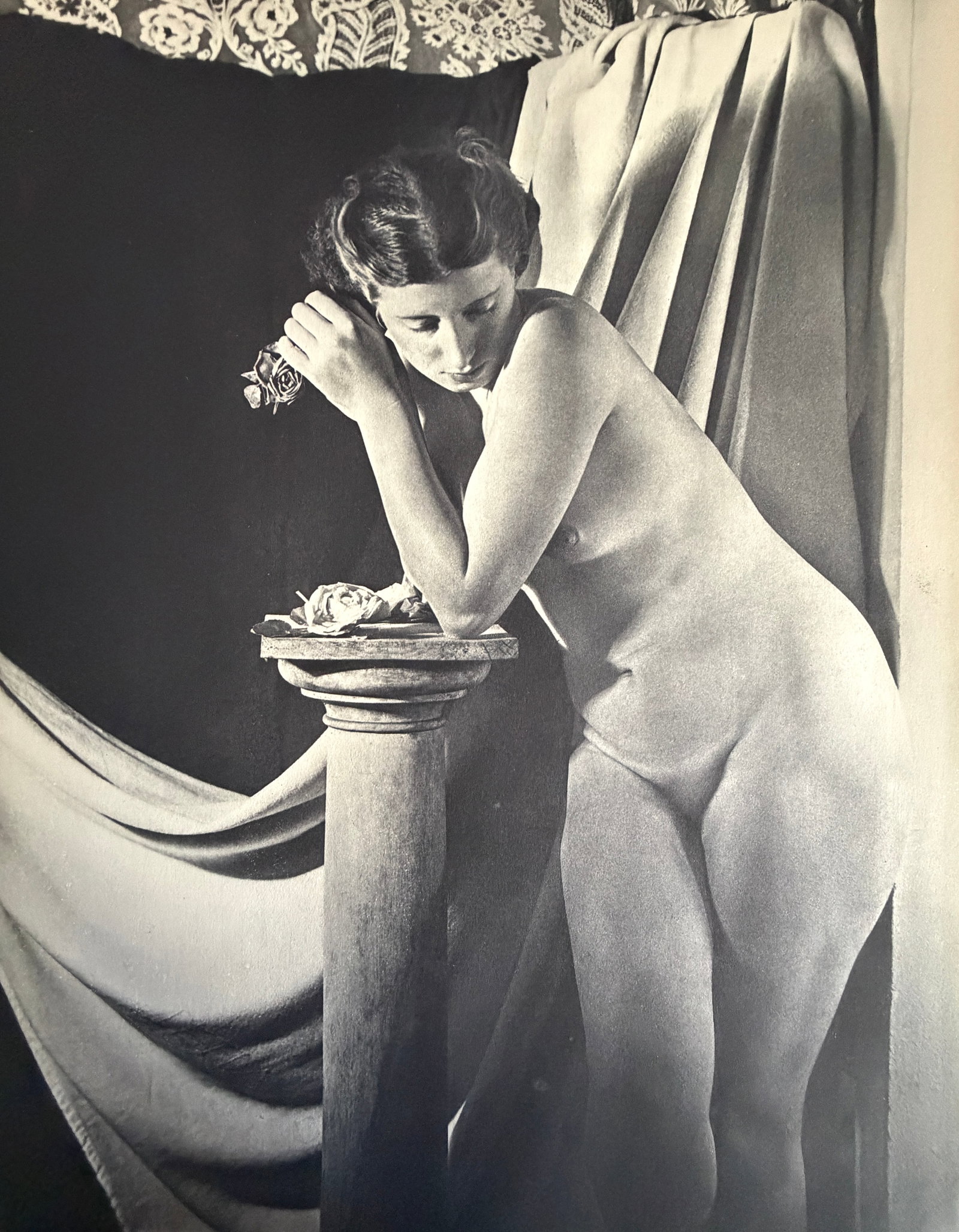 Florence Henri (Swiss, 1893-1982) Print: Florence Henri (Swiss, 1893-1982) Print. Nu, Paris. Printed in 1939, France. 12.00 x 8.00 inches. Not hand-signed unless otherwise stated. Photomechanical Print. Lots that contain nudity have been