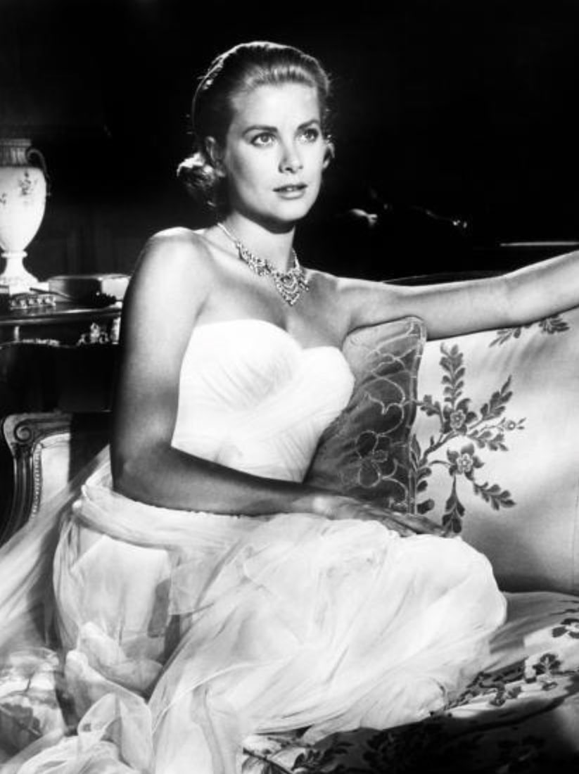 Grace Kelly (American, 1929-1982) Print: Grace Kelly (American, 1929-1982) Print. To Catch a Thief, "1955". 24.00 x 30.00 inches. Not hand-signed unless otherwise stated. Photomechanical Print. Lots that contain nudity have been partially