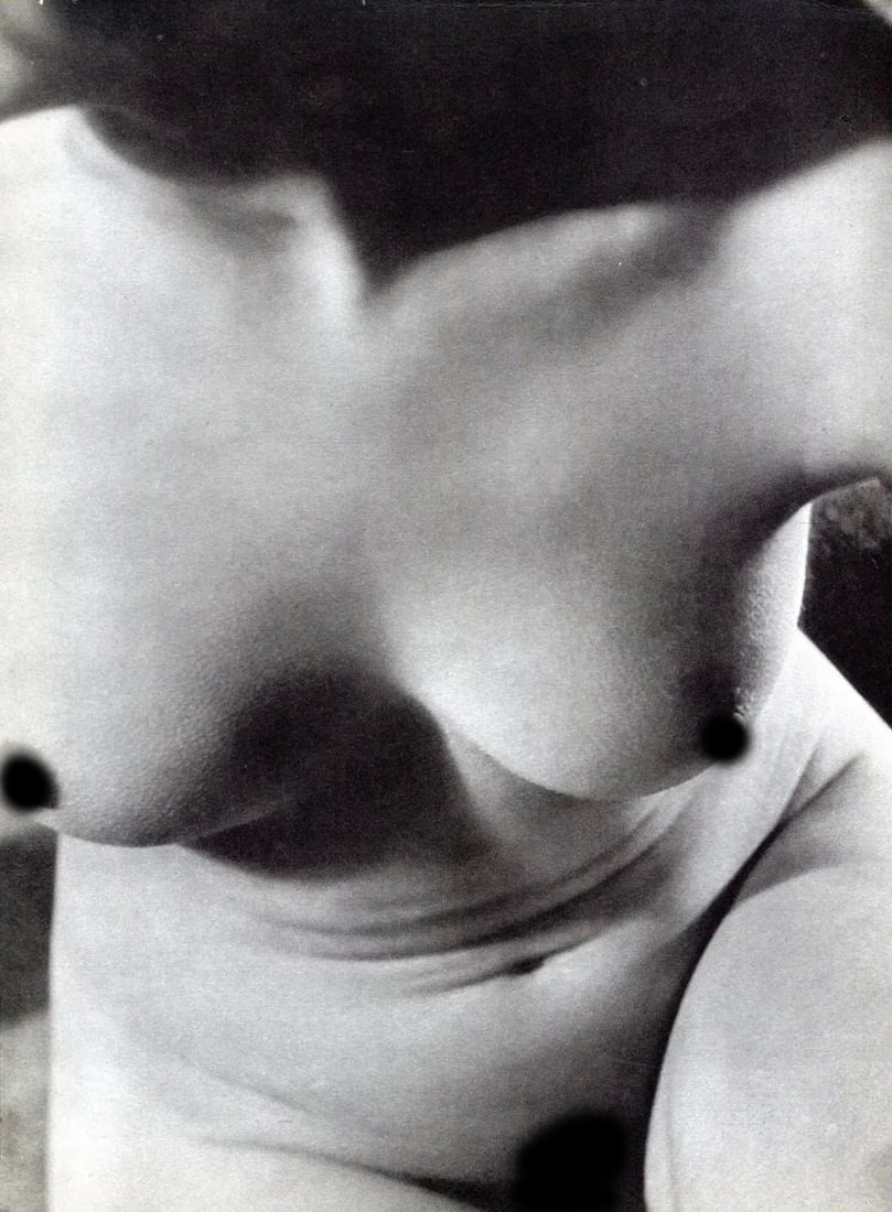 Emeric Feher (Hungarian-French, 1904-1966) Print: Emeric Feher (Hungarian-French, 1904-1966) Print. Nude, Torso. Printed in Paris, France, 1950. 9.00 x 13.00 inches. Not hand-signed unless otherwise stated. Photomechanical Print. Lots that contain