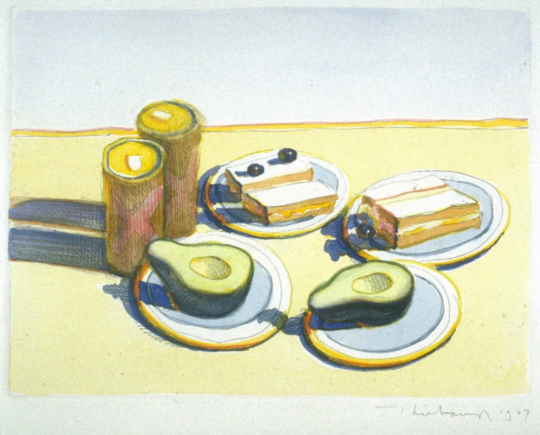Wayne Thiebaud (American, 1920-2021) Print (1 of 3)
