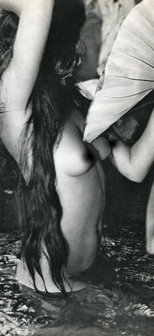 Adolphus E. Sylvain (American, 1911-1996) Print: Adolphus E. Sylvain (American, 1911-1996) Print. Tahiti Nude. Printed in 1966, France. Not hand-signed unless otherwise stated. Photomechanical Print. Lots that contain nudity have been partially