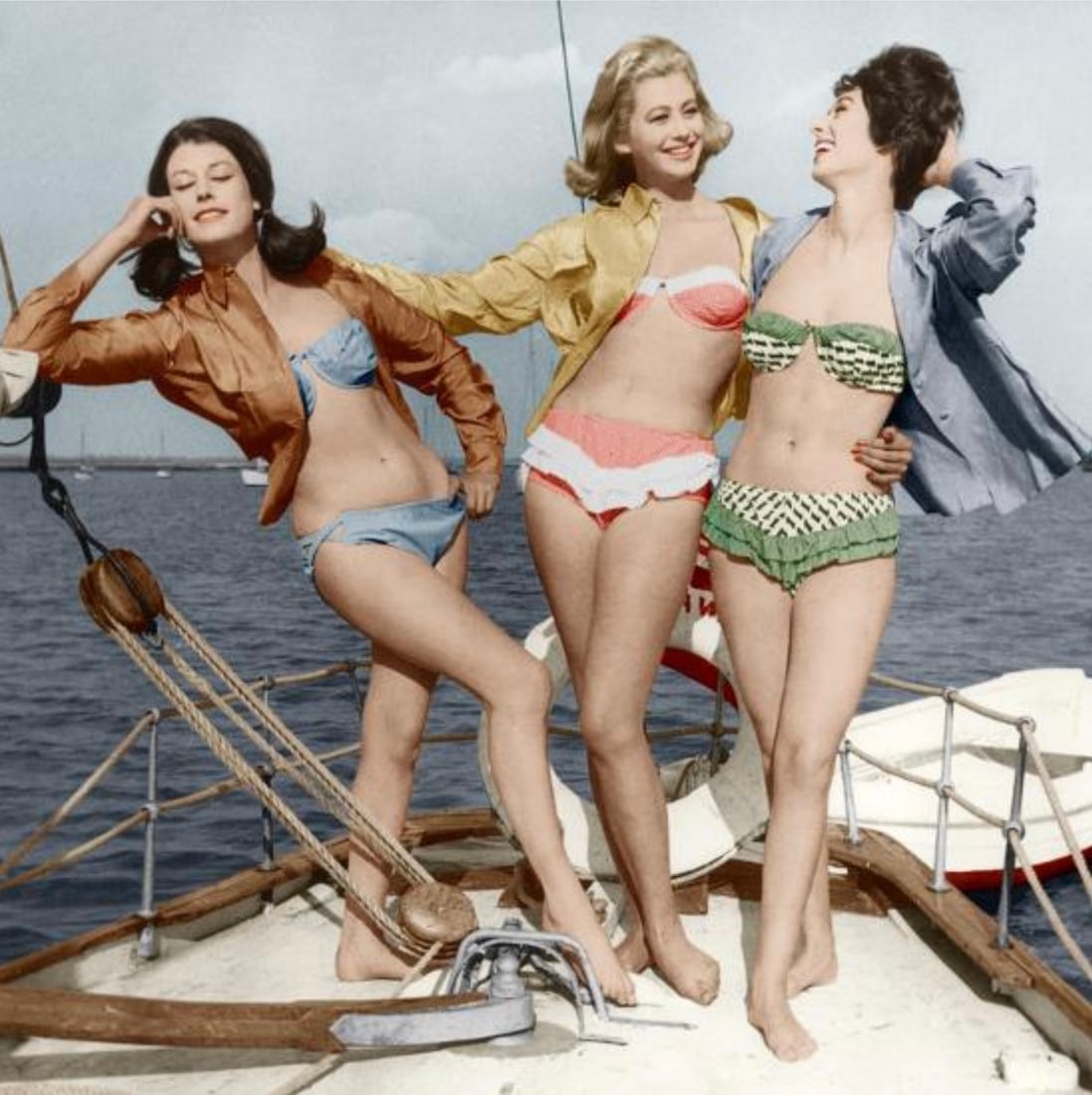 Bikini Print: Bikini "1960's" Print. 38.00 x 37.50 inches. Not hand-signed unless otherwise stated. Photomechanical Print. Lots that contain nudity have been partially obscured in the listing; unblurred images are 