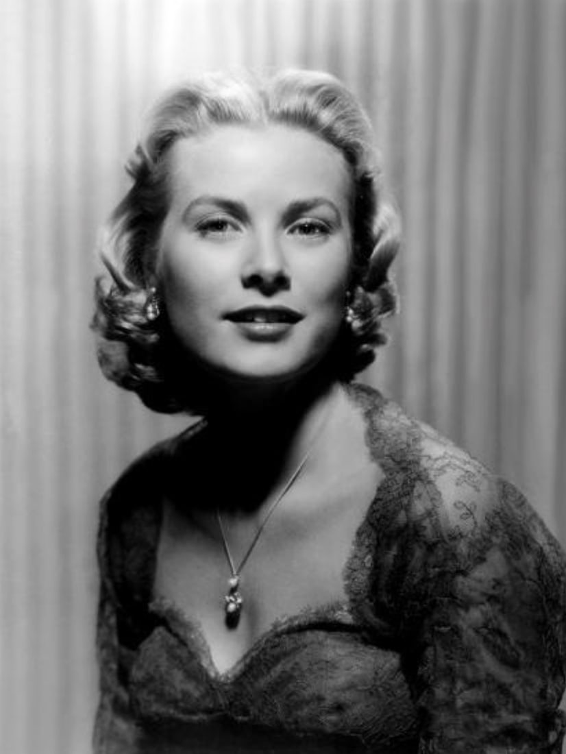 Grace Kelly (American, 1929-1982) Print: Grace Kelly (American, 1929-1982) Print. Dial M for Murder, "1954". 30.00 x 38.00 inches. Not hand-signed unless otherwise stated. Photomechanical Print. Lots that contain nudity have been partially
