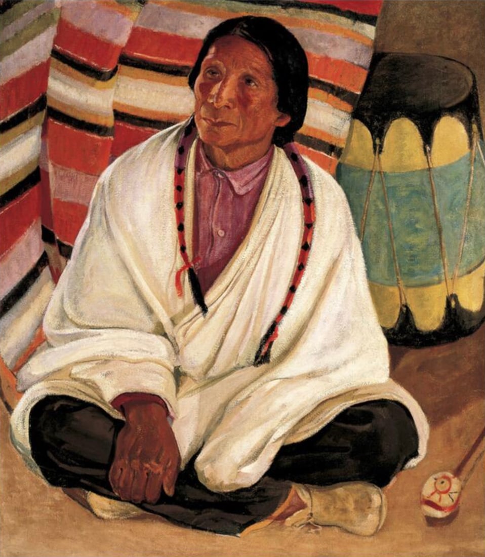 Catharine Critcher (American, 1868-1964) Print: Catharine Critcher (American, 1868-1964) Print. Portrait of Star Road, "1930". 29.25 x 33.00 inches. Not hand-signed unless otherwise stated. Photomechanical Print. Lots that contain nudity have been