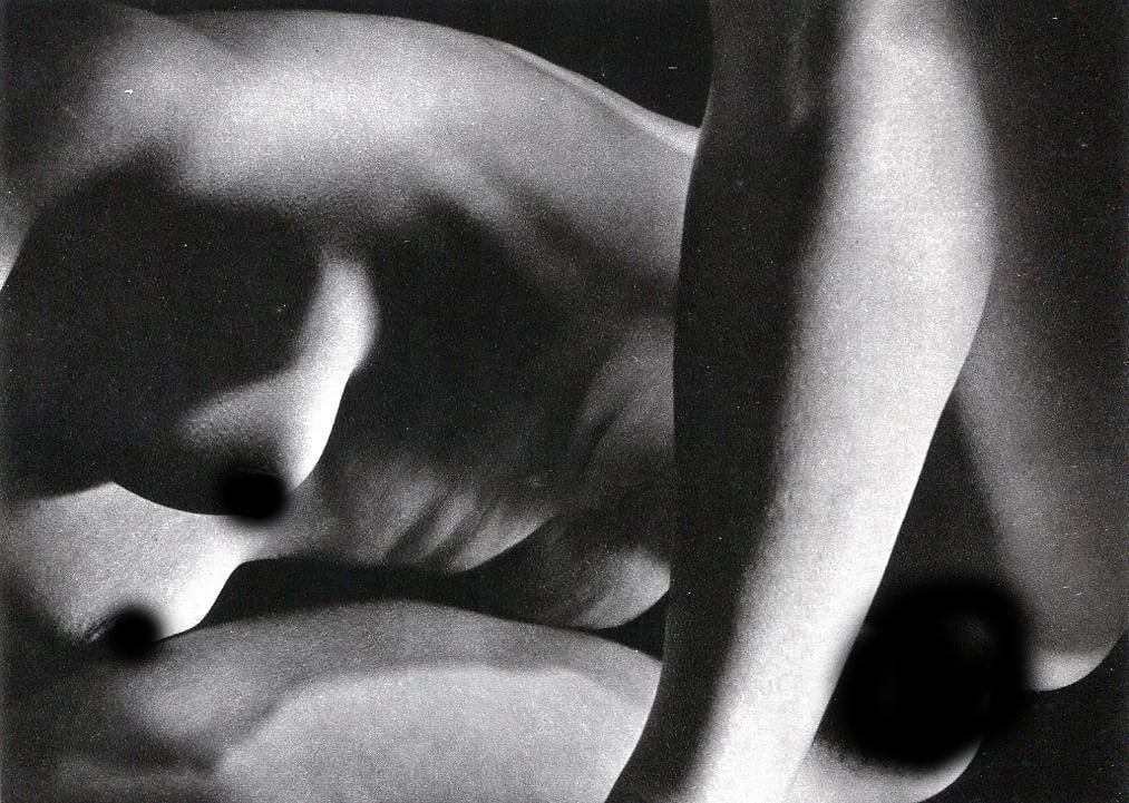 Kiuston Hallz (German) Print: Kiuston Hallz (German, 1952-2009) Print. Nancy, Nude. Printed in 1985, France. 6.00 x 5.00 inches. Not hand-signed unless otherwise stated. Photomechanical Print. Lots that contain nudity have been pa