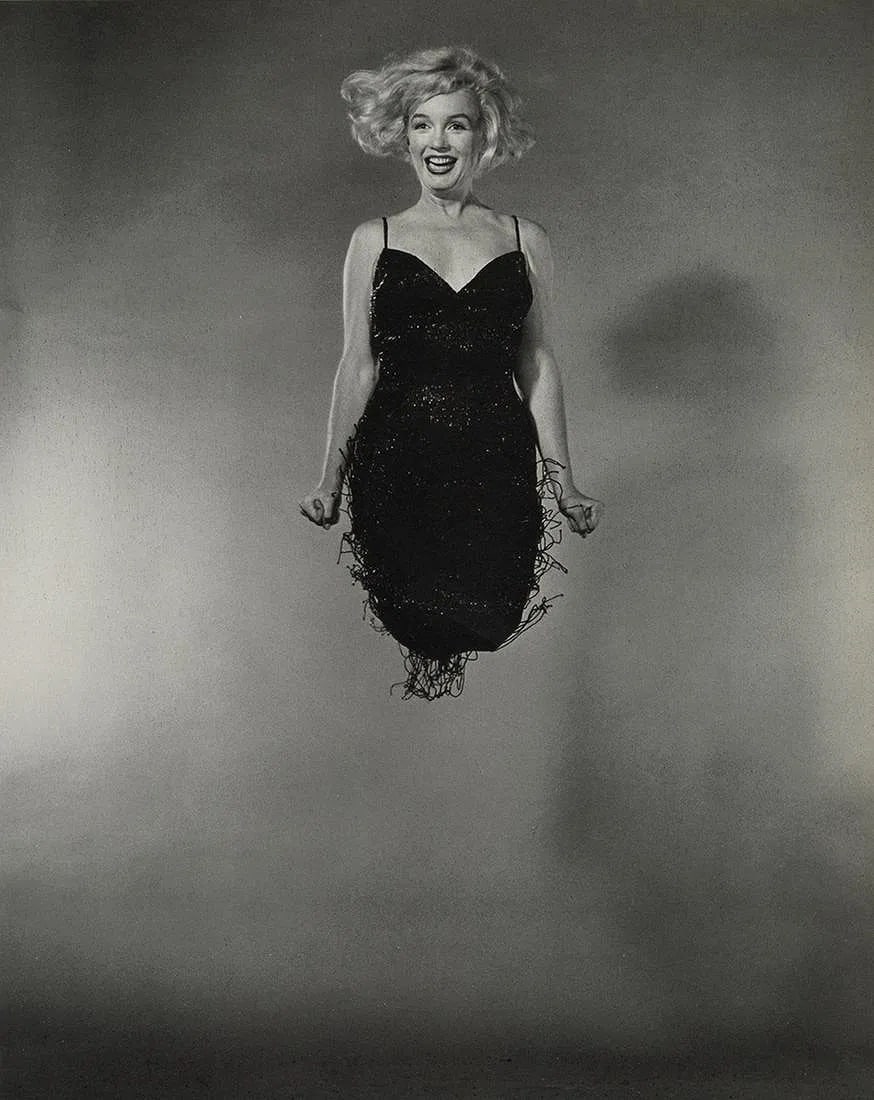 Philippe Halsman (Latvian-American, 1906-1979) Print: Philippe Halsman (Latvian-American, 1906-1979) Print. Marilyn Monroe. Printed in 1983, USA. 10.35 x 13.00 inches. Not hand-signed unless otherwise stated. Photomechanical Print. Lots that contain nudi
