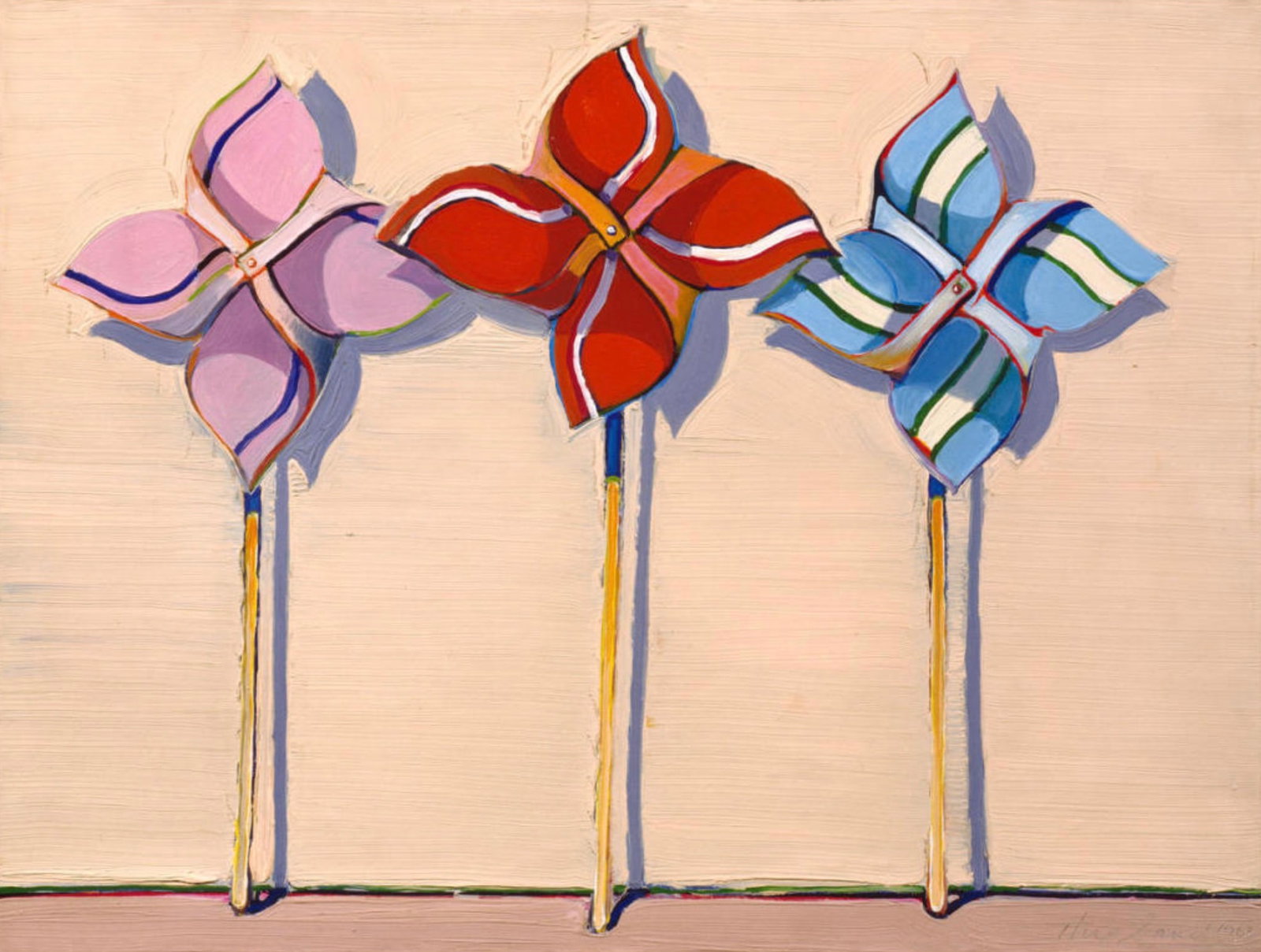 After Wayne Thiebaud (American, 1920-2021) Print (1 of 3)