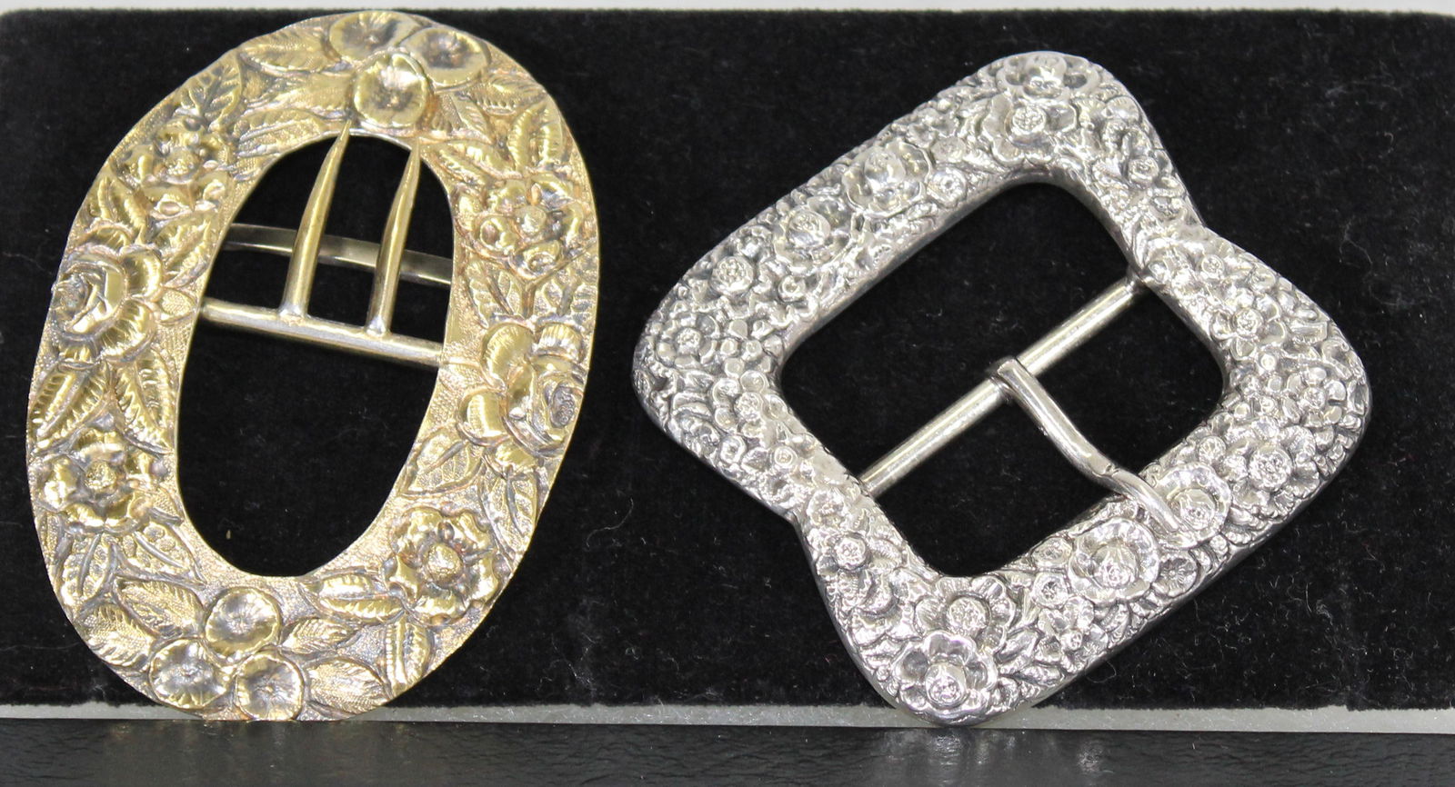 Two Sterling Silver Repoussé Buckles (1 of 10)