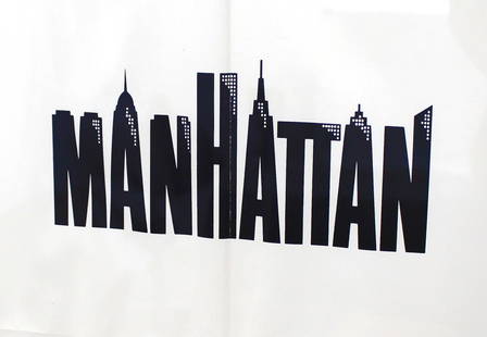 Manhattan USA One Sheet Movie Poster 1979: 1979 original Manhattan, USA One Sheet Movie Poster, style B. From the movie starring Woody Allen, Diane Keaton, Michael Murphy, Mariel Hemingway, Meryl Streep, and Anne Byrne. Woody Allen also direct