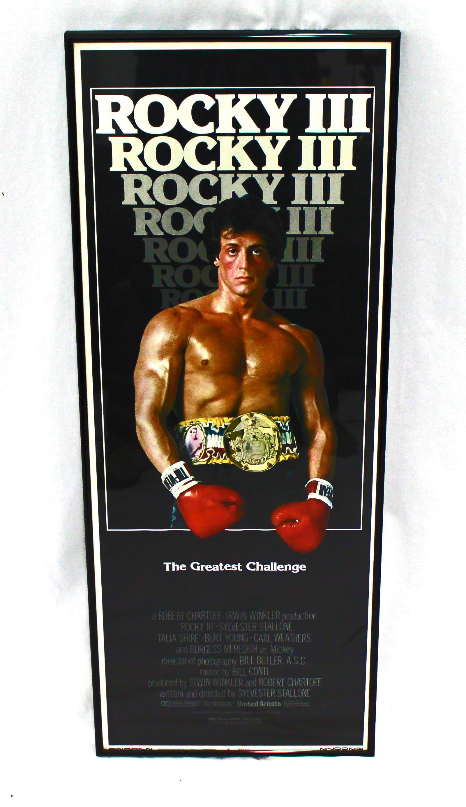Rocky III Original Half Sheet Poster 1982 (1 of 8)