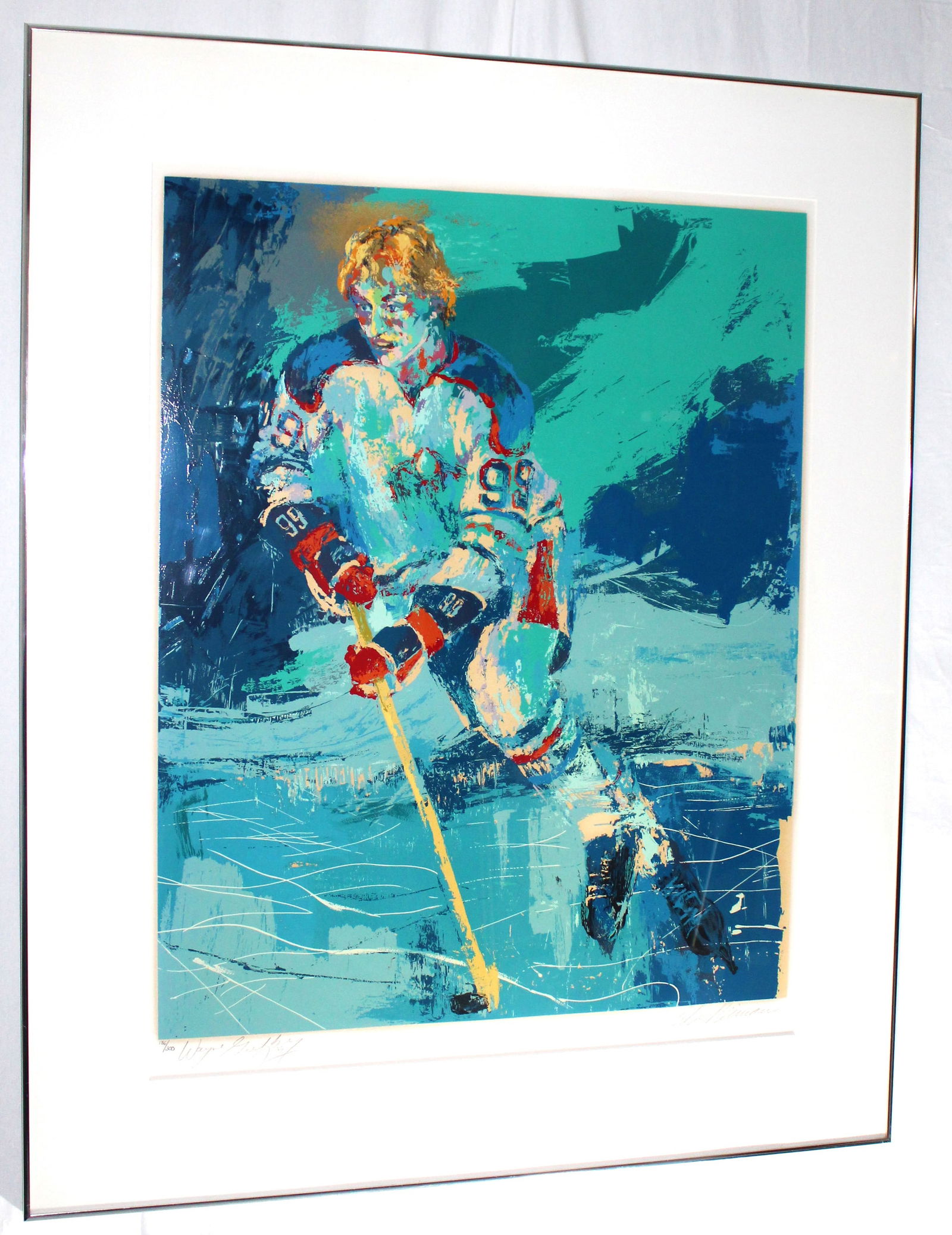Signed by Wayne Gretzky & Leroy Neiman "The Great Gretzky" 186/300 (1 of 13)