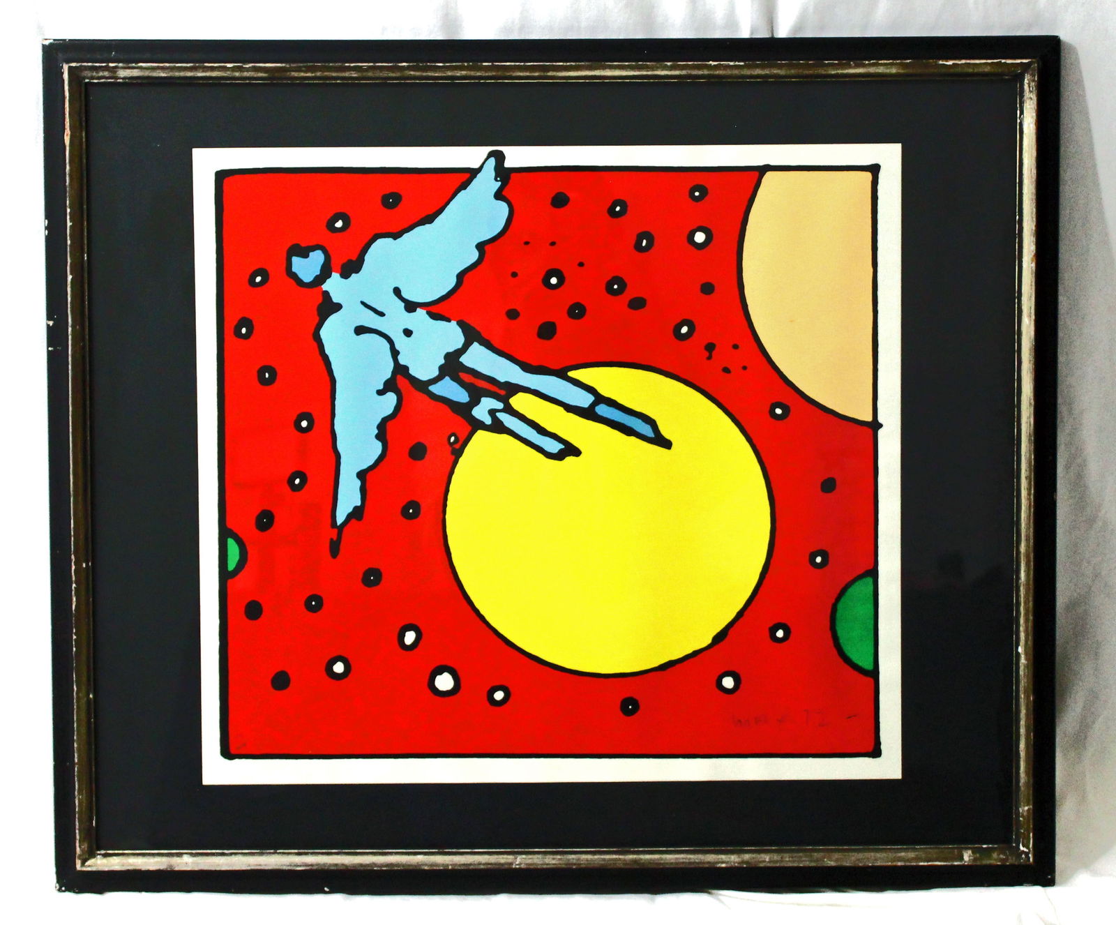 Peter Max BalooBaba Flying Man Artist Proof 1972 (1 of 9)
