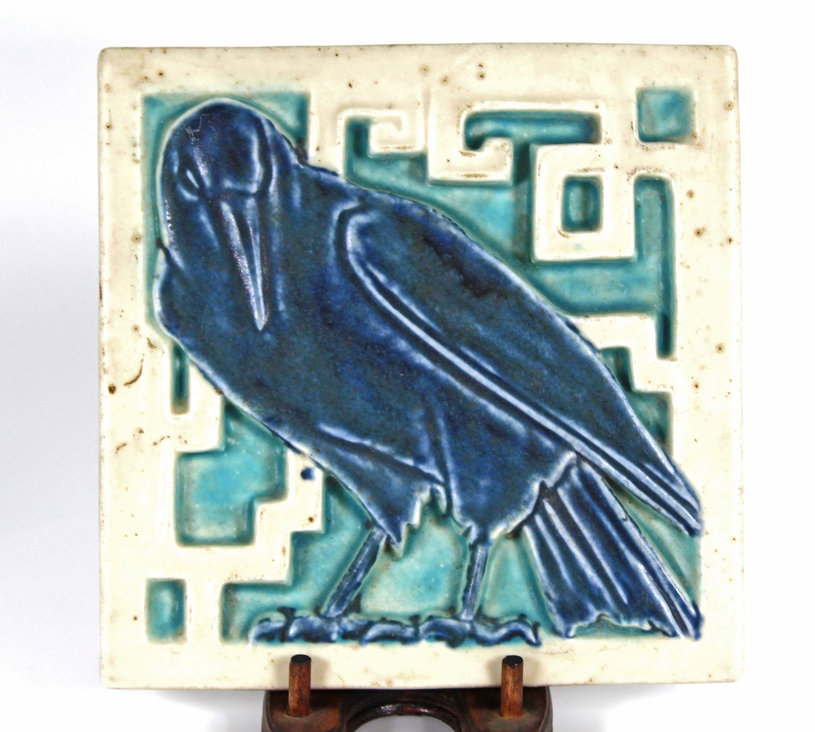 Rookwood Tile; Rook and Trellis 1921 (1 of 10)