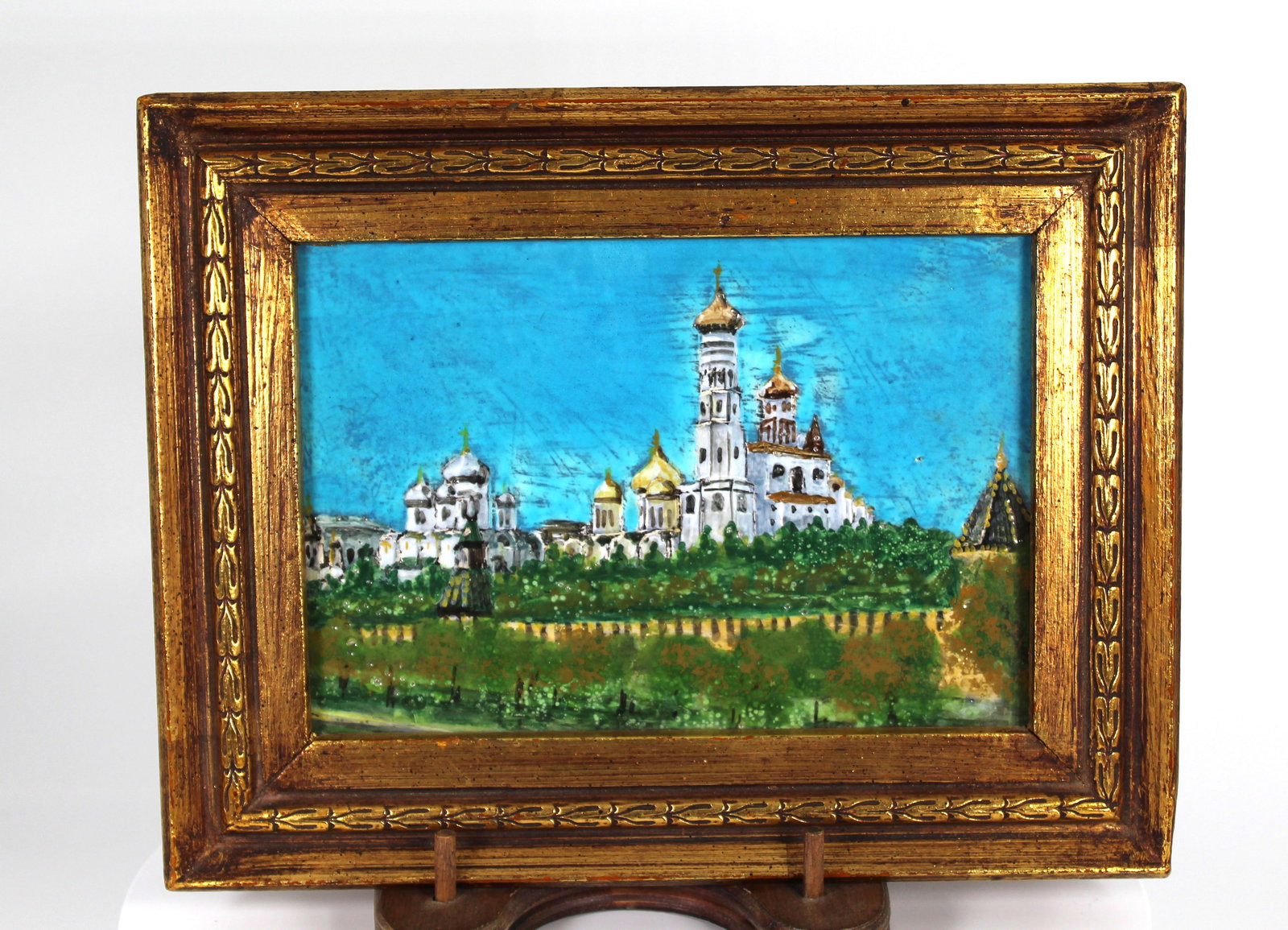 Kremlin Russian Enamel on Copper Panel (1 of 10)