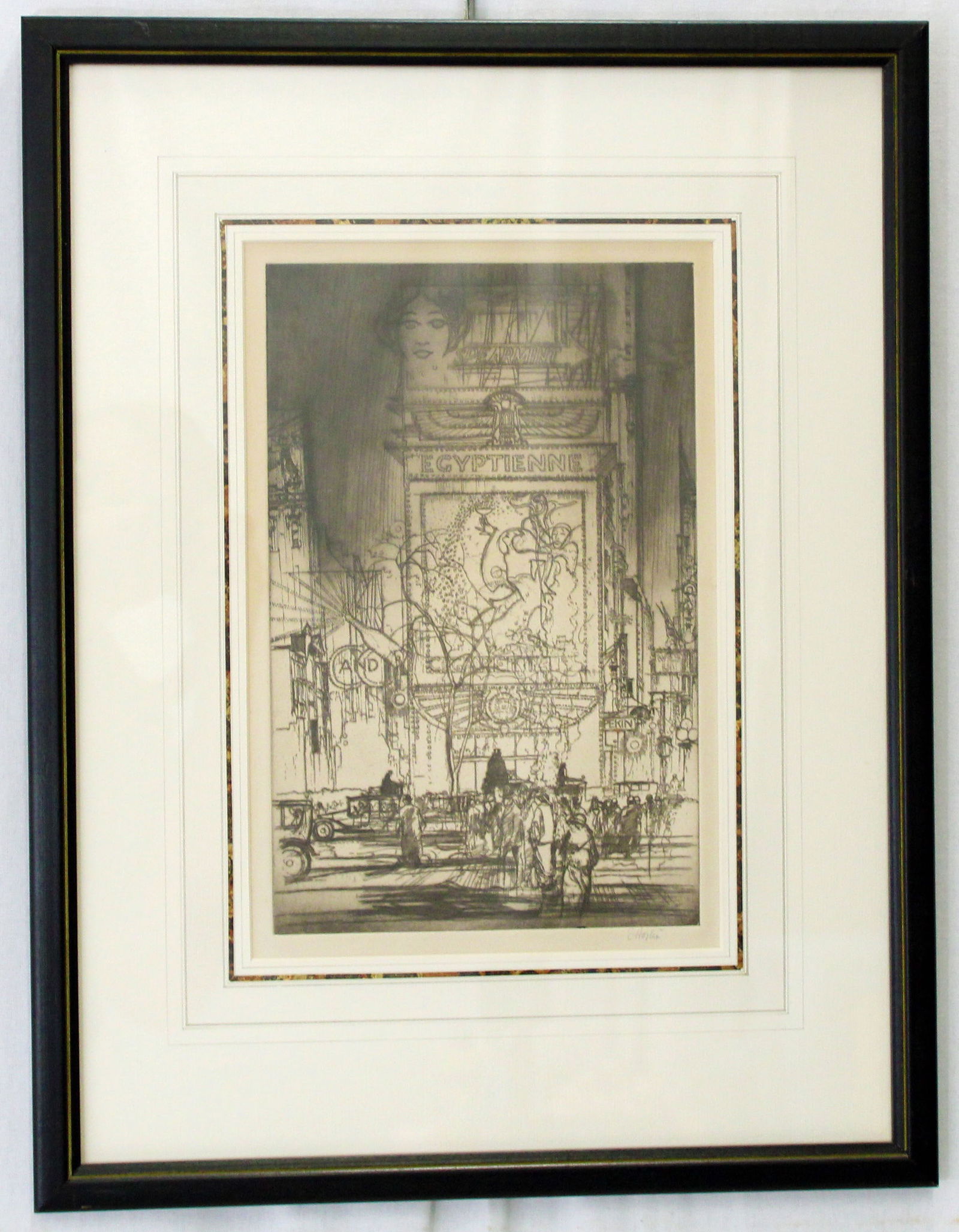 Eugene Andreyev Chicago Collage Etching