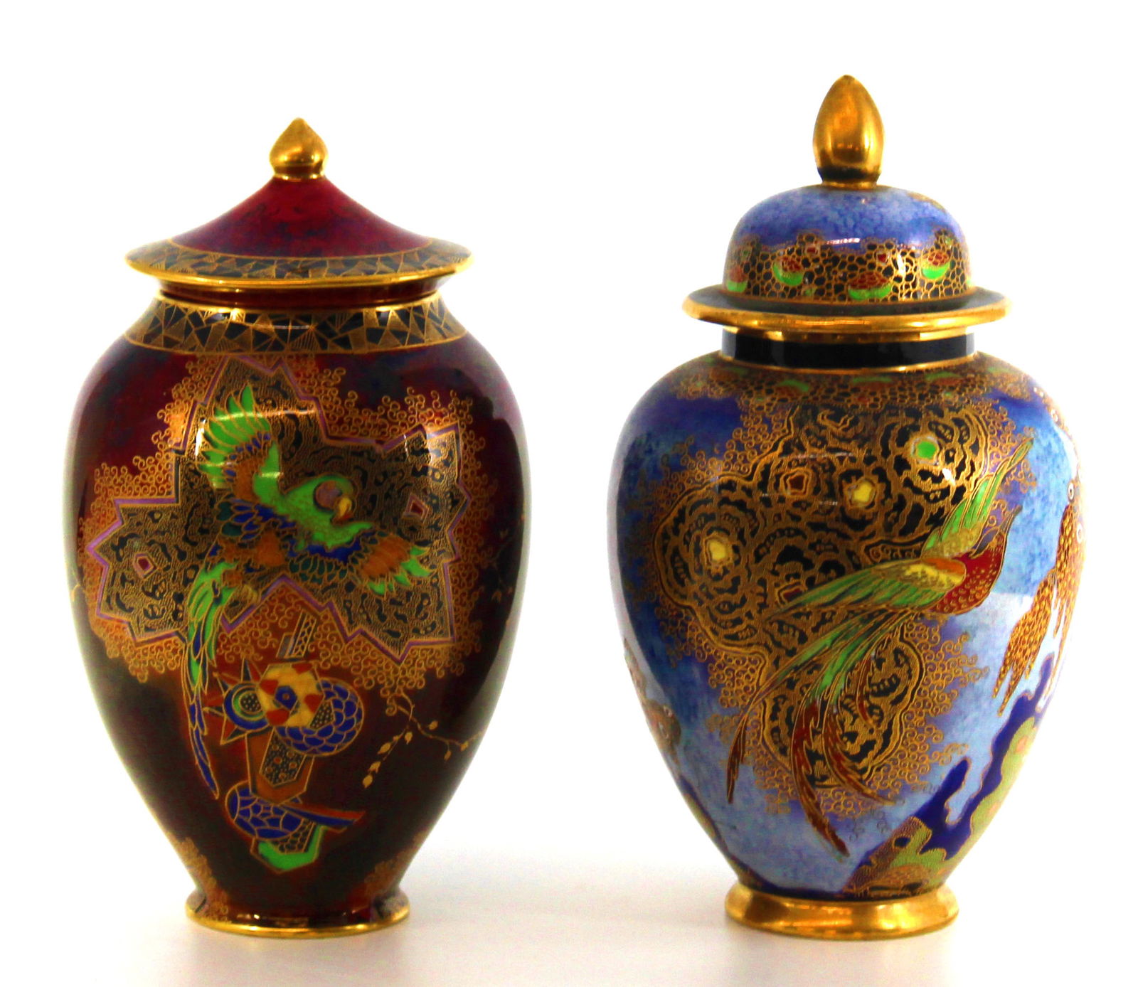 Ginger Jars Paradise Bird Enoch Boulton Carlton Wear & Crown Devon Parrot (1 of 17)