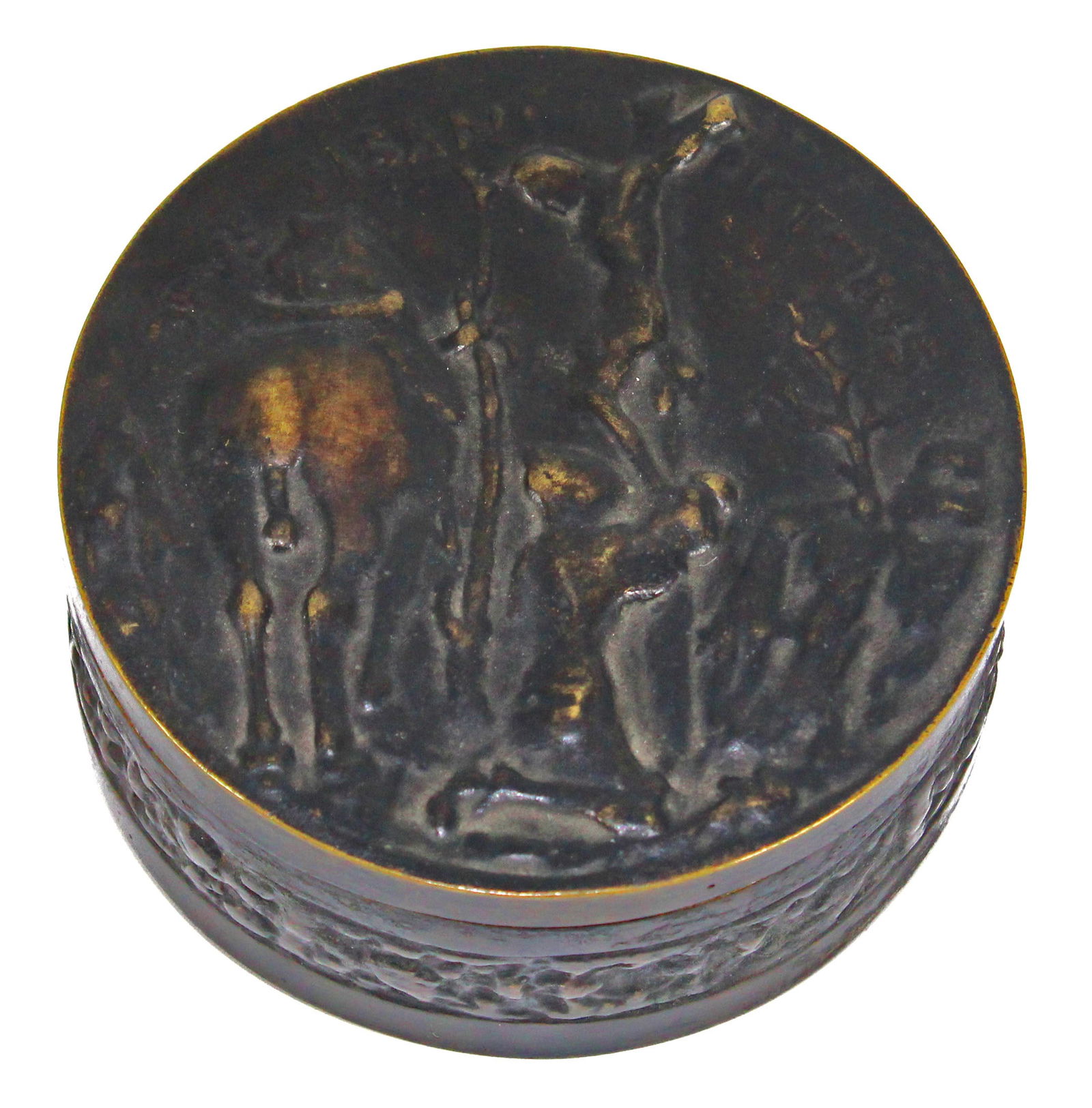 Italian Domenico Novello Malatesta, Bronze Box (1 of 8)