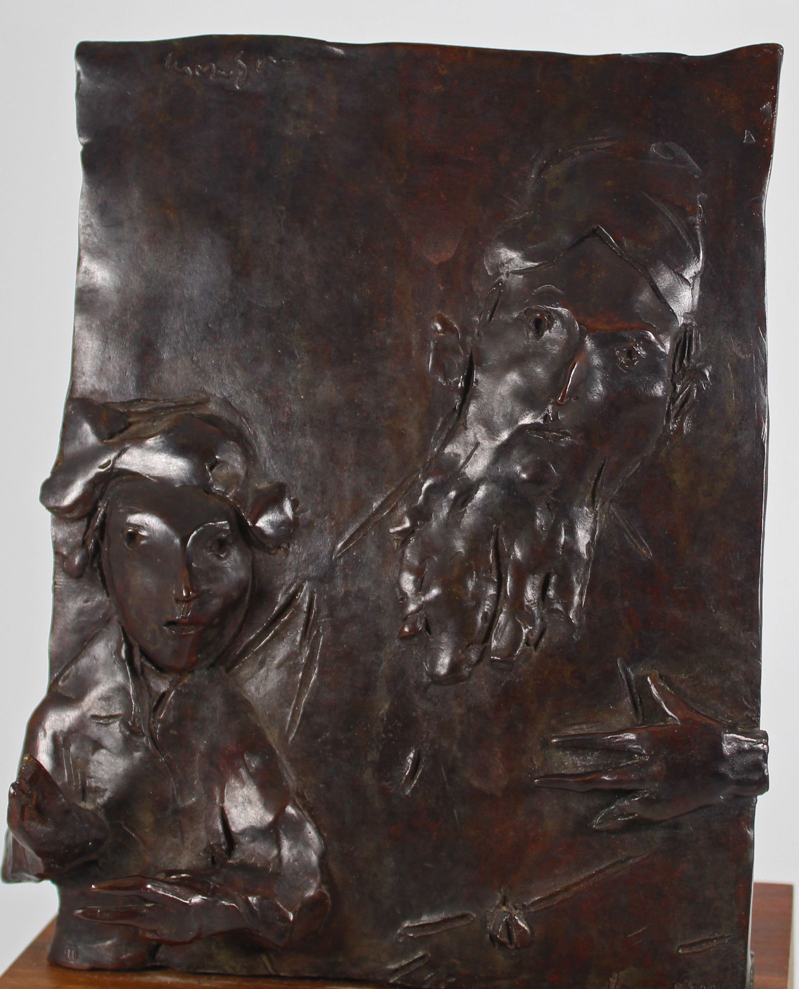 David Aronson Original Bronze High Relief Sculpture (1 of 13)