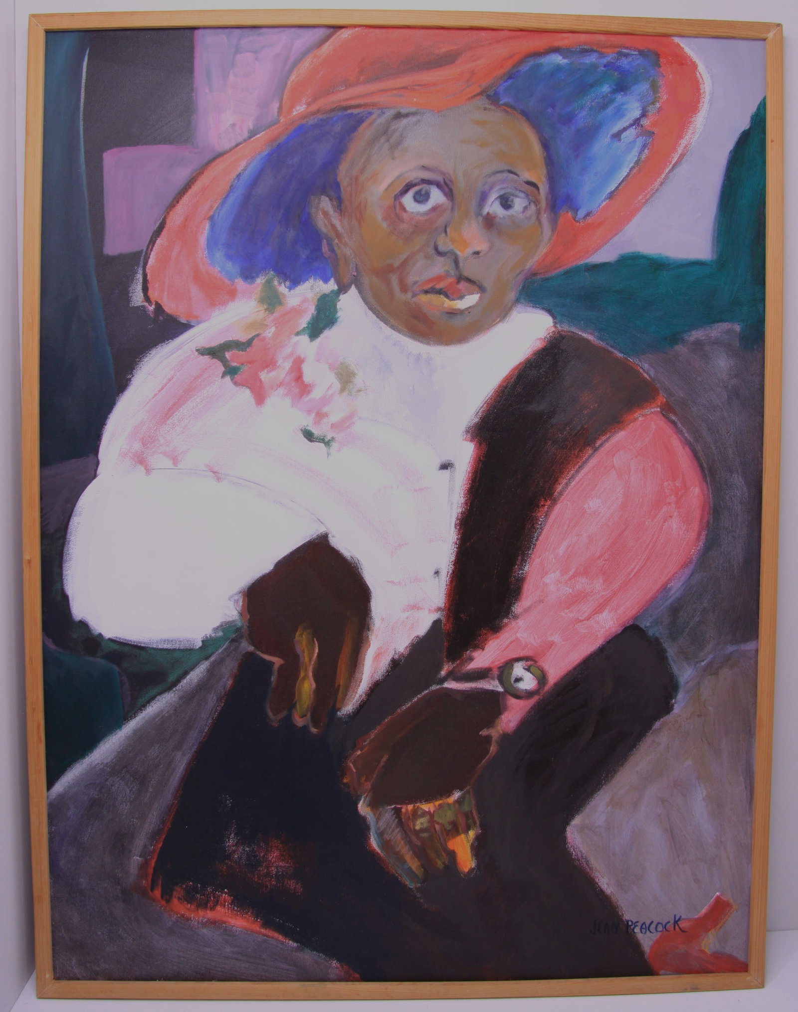 Impressionist contemporary painting by Jean Peacock (1 of 3)