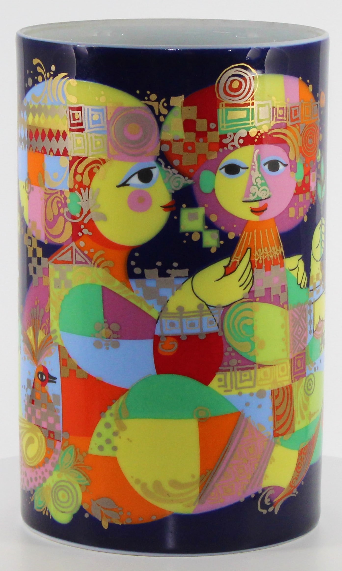 1960's Bjørn Wiinblad Rosenthal Studio-Line “1001 Nights” Arabian Nights Porcelain Vase (1 of 10)