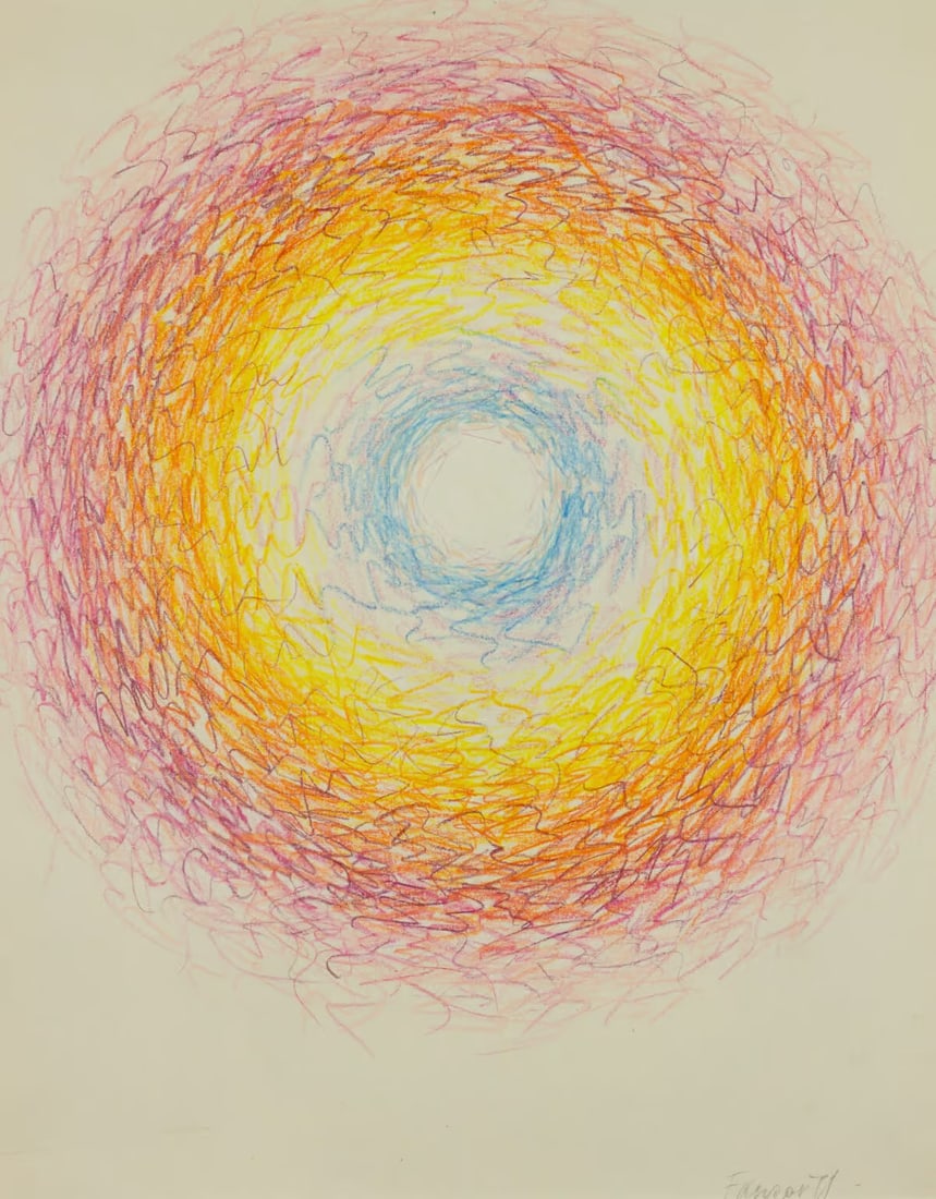 Wojciech Fangor (1922 - 2015) - Circle, 1971 (1 of 6)