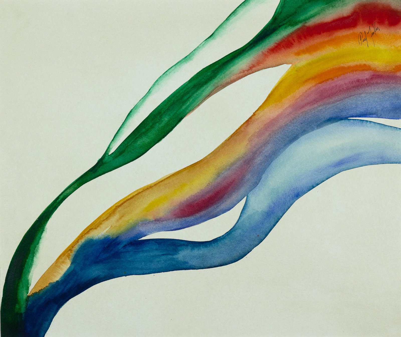 Paul Jenkins (1923-2012) - Flowing Spectrum, 1973 (1 of 4)