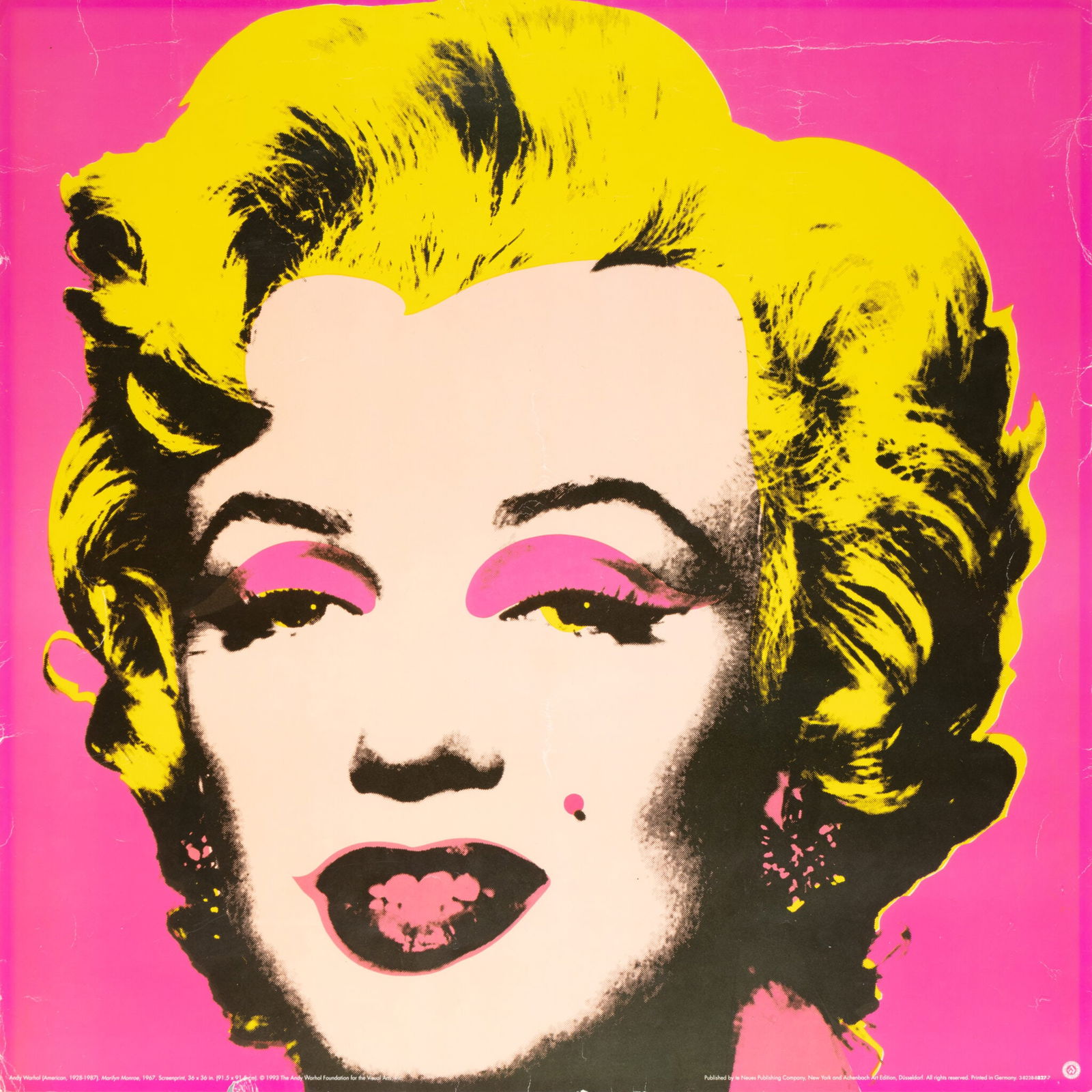 Andy Warhol (1928-1987) - Marilyn Monroe (Achenbach Edition): Andy Warhol (1928-1987) | United States Marilyn Monroe (Achenbach Edition) Color Offset Lithograph Signed: Unsigned as issued. Printed copyright and publication details in the lower margin: “©