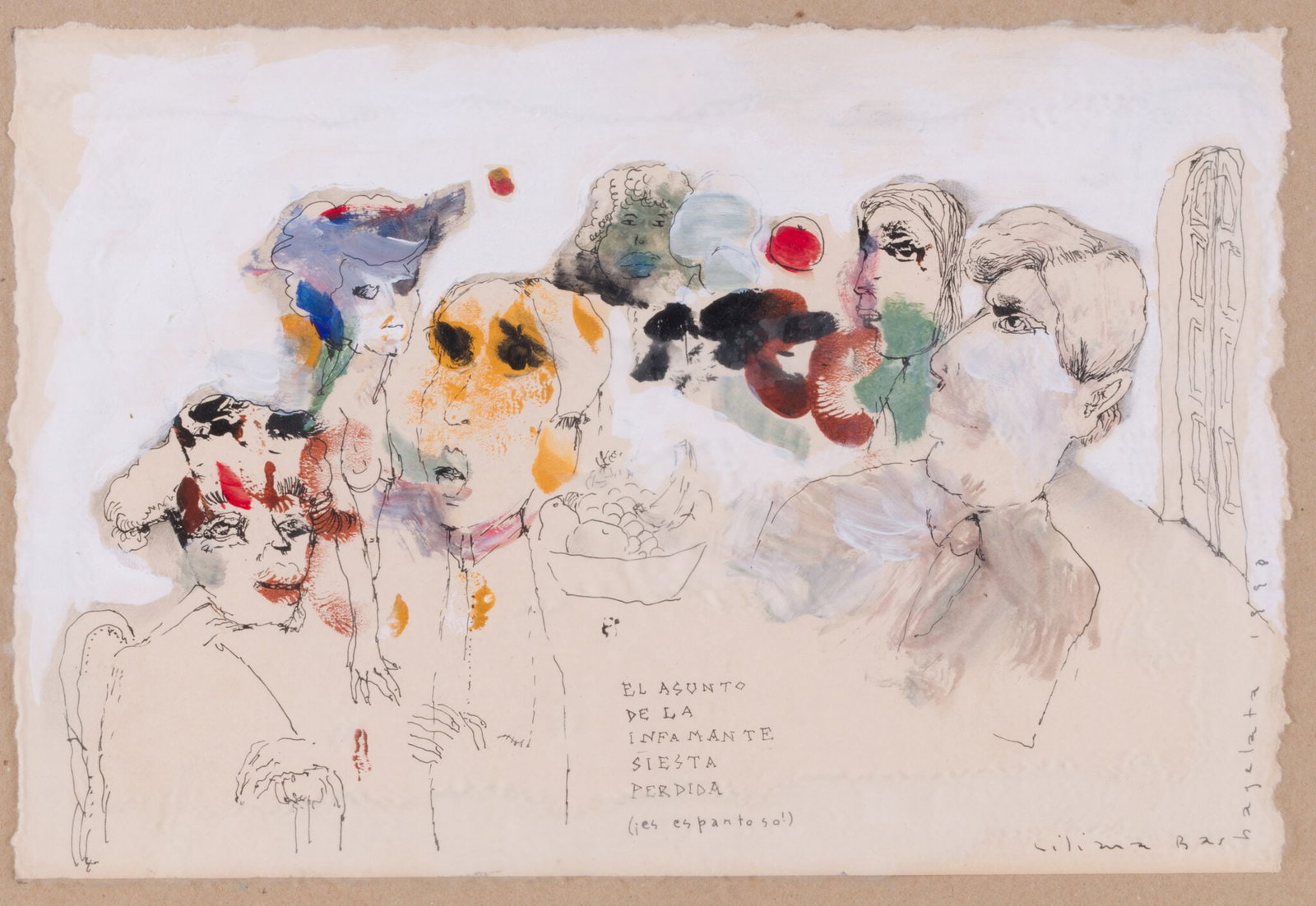 Liliana Barbagelata - El asunto de la infamante siesta perdida, 1988 (1 of 7)