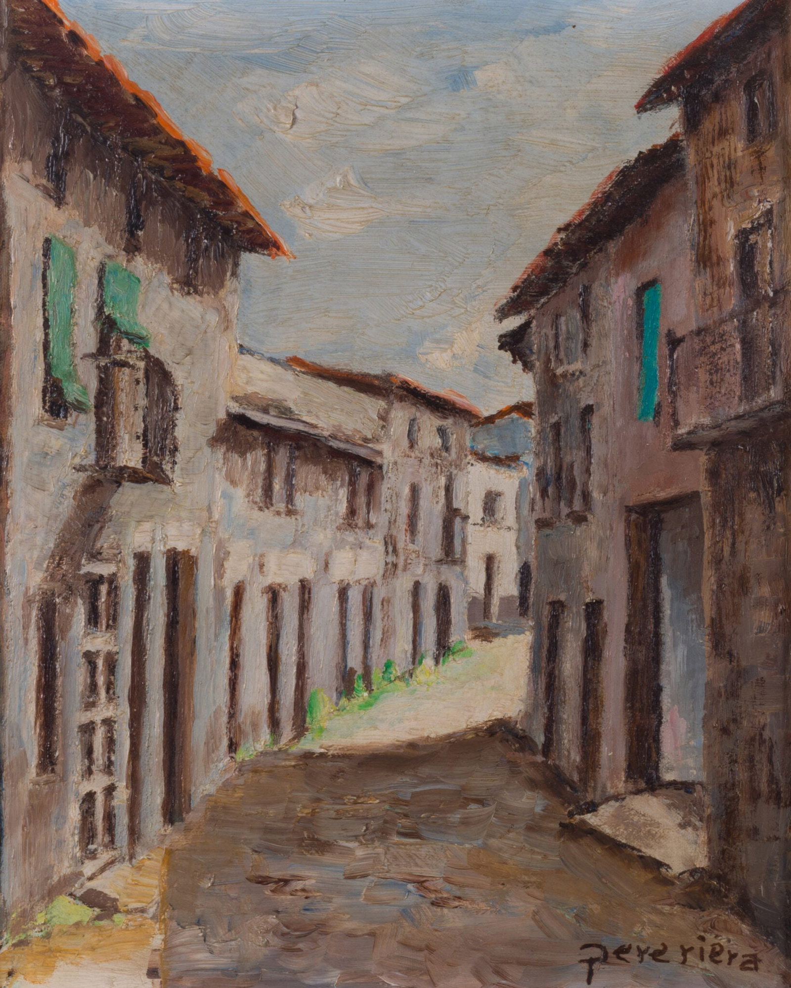 Pere Riera - Village Street Scene (1 of 6)