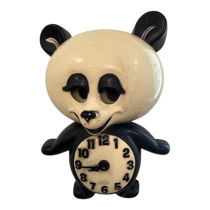 Vintage 1950's Sparta Panda Clock (1 of 1)