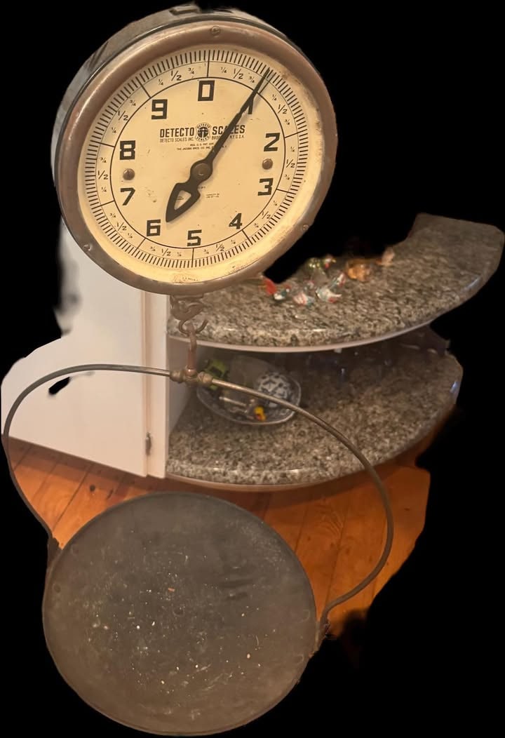 Vintage Detecto Hanging Basket Scale (1 of 1)