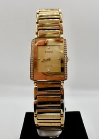Rado DiaStar Jubilé Yellow Ceramic and Diamond Swiss Watch