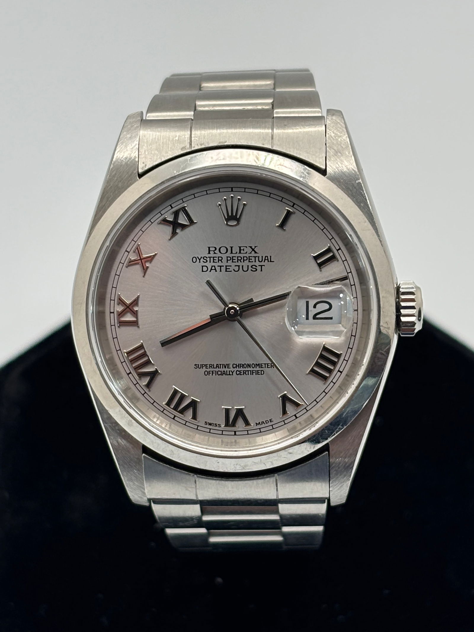 Rolex Datejust 16200 Stainless Steel 36mm Watch Box Papers (1 of 4)