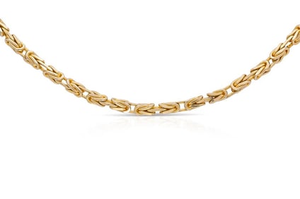 Circa 1970's 14k Yellow Gold Chain Necklace 27.5 grams