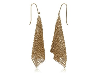 Tiffany & Co. 18k Rose Gold Elsa Peretti Earrings