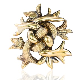 Tiffany & Co Vintage 18k Yellow Gold Brooch