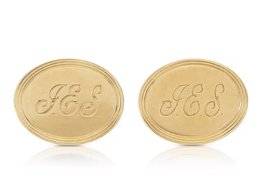 Tiffany & Co. 14k Gold Cufflinks 18 Grams