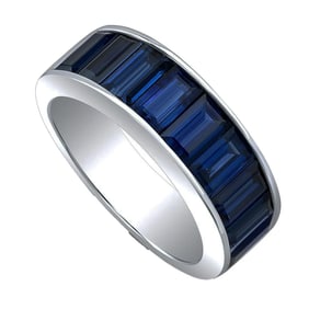 Oscar Heyman Sapphire Band