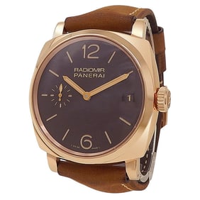Panerai Radiomir 18k Rose Gold Men’s Watch PAM515
