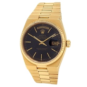 Rolex Day-Date 18k Yellow Gold Quartz Watch 19018