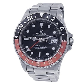 Rolex GMT-Master II Coke Steel Watch 16710