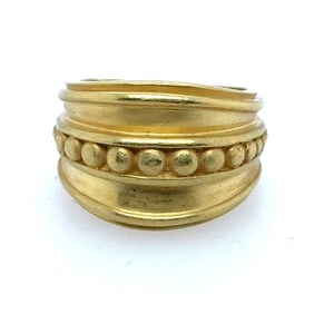 Kieselstein-Cord 18k Gold Etruscan Ring