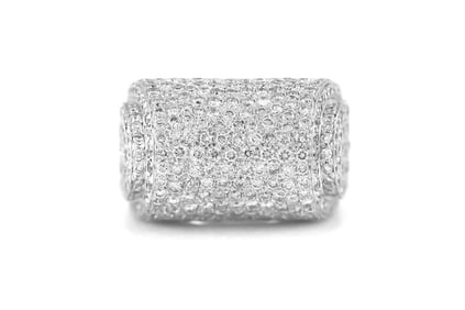 18k White Gold 3.00ct Diamond Ring
