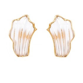 Ilias Lalaounis Rock Crystal Earrings