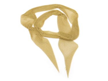 Tiffany & Co. Elsa Peretti 18k Gold Scarf Necklace
