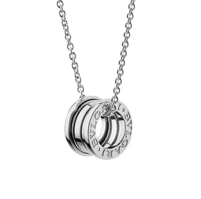 Bvlgari 18k White Gold B.Zero1 Necklace