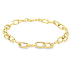 14k Yellow Gold Link Bracelet