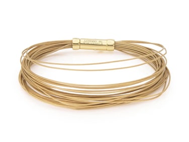 1990s Tiffany & Co. 18k Gold Multistrand Bracelet