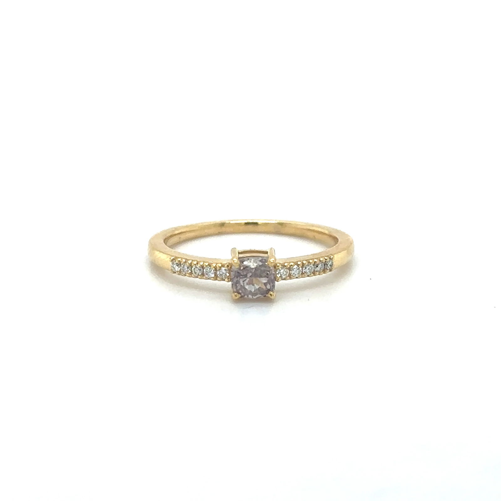 18k Yellow Gold Fancy Diamond Ring