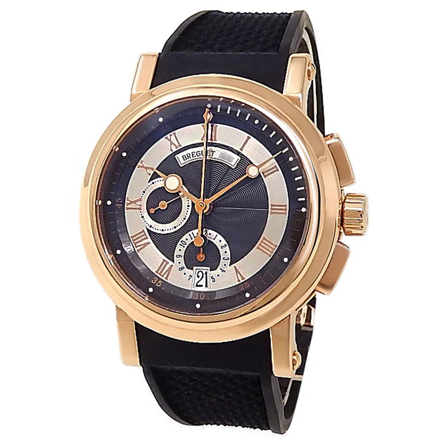 Breguet 18k Rose Gold Marine Chronograph Watch (1 of 4)